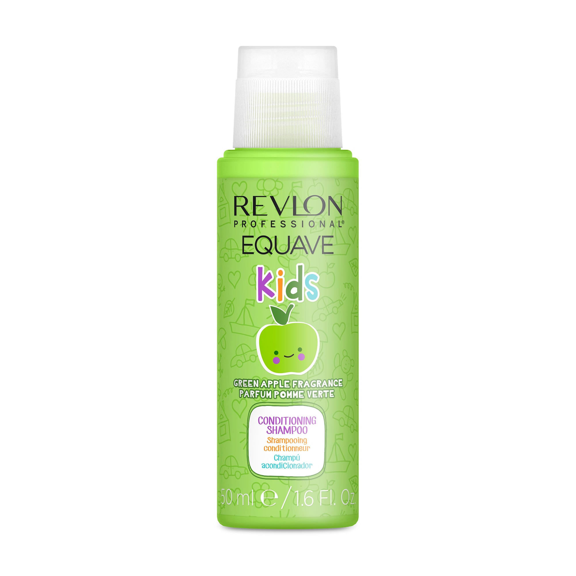 Дитячий шампунь для волосся Revlon Professional Equave Kids Conditioning Shampoo з ароматом яблука, 50 мл